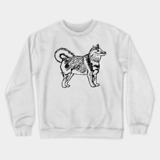 Shiba Inu Sketch Crewneck Sweatshirt